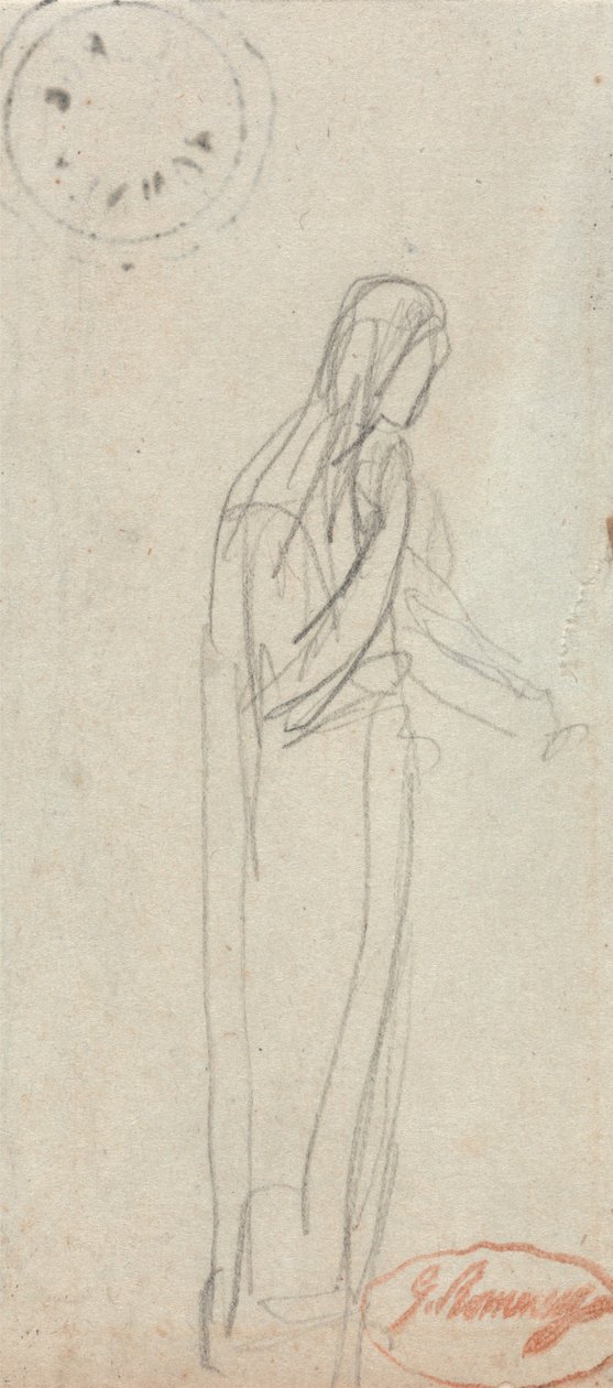 Seisova naishahmo tekijältä George Romney