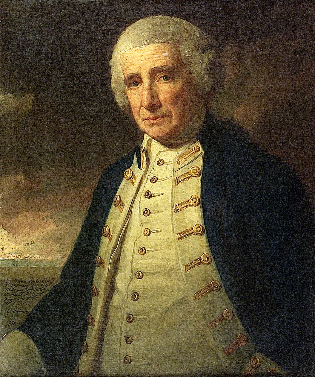 Amiraali John Forbes (1714-1796) tekijältä George Romney