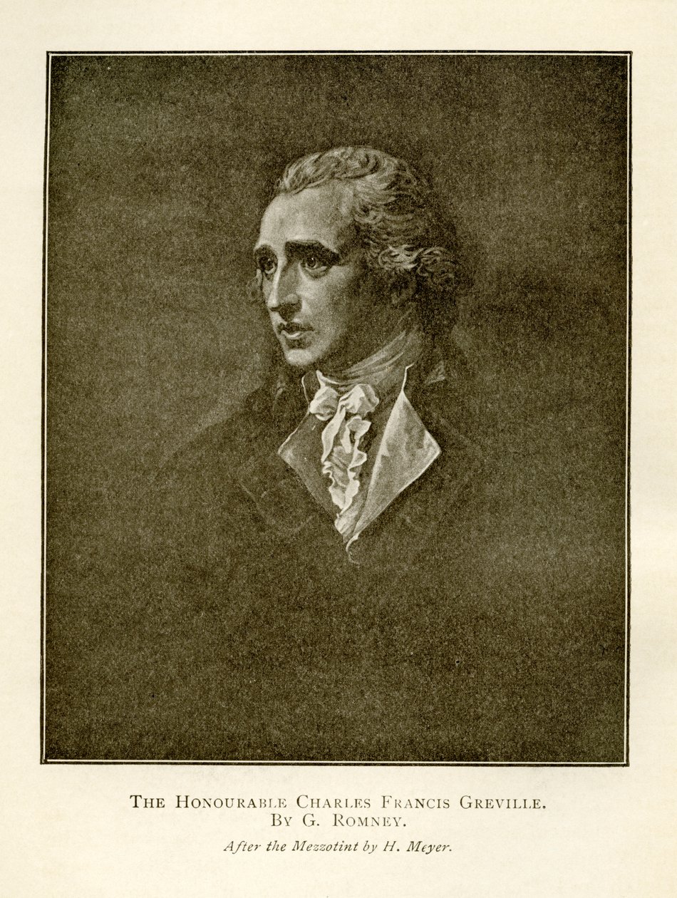 Charles Francis Greville tekijältä George Romney