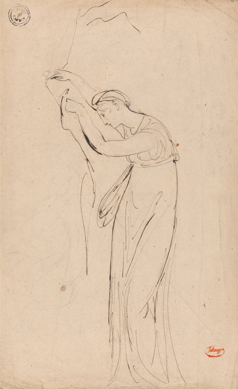 Klassinen nymfi tekijältä George Romney