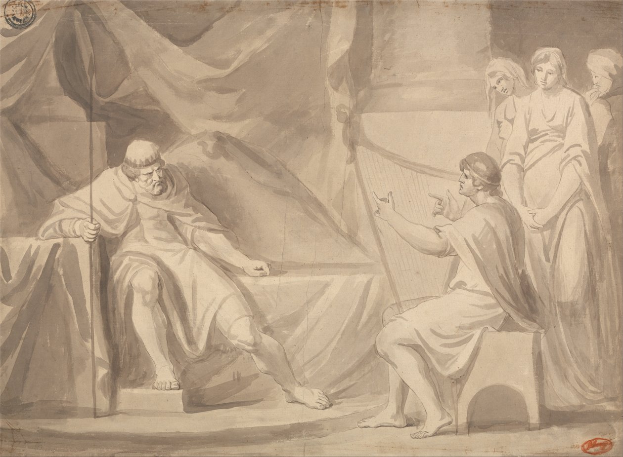 Daavid ennen Saulia tekijältä George Romney