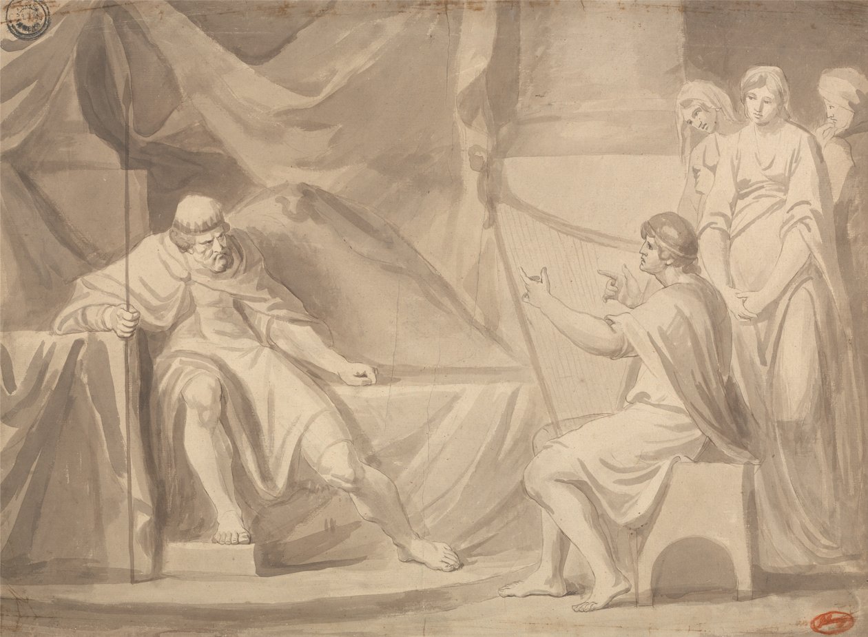 Daavid ennen Saulia tekijältä George Romney