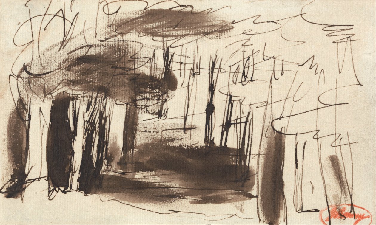 Eartham Wood tekijältä George Romney