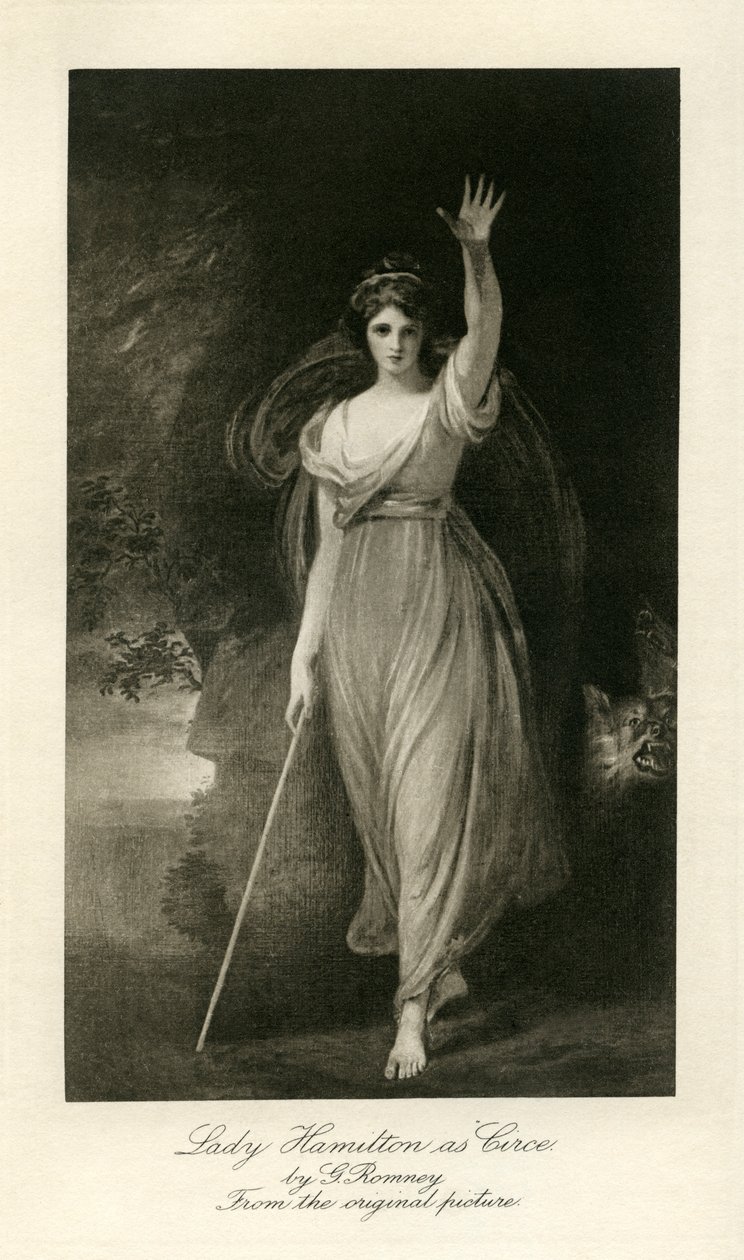 Emma Lady Hamilton tekijältä George Romney