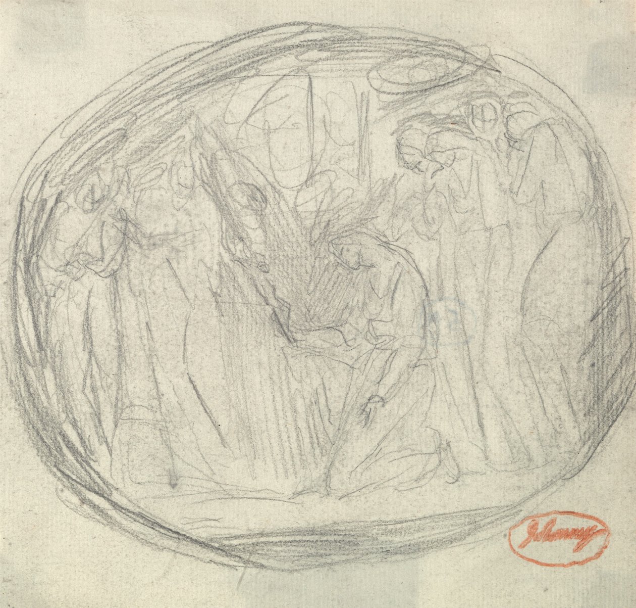 Mary Stuartin teloitus tekijältä George Romney