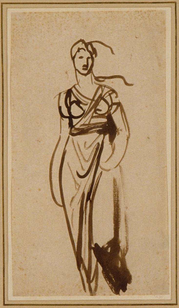Naisen hahmo tekijältä George Romney