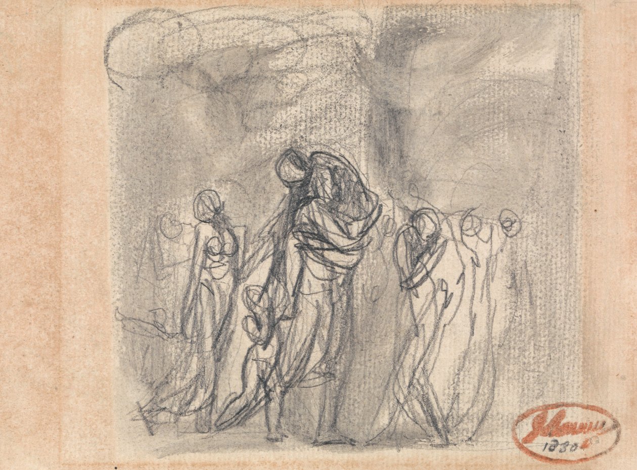 Pakeneva hahmoryhmä tekijältä George Romney