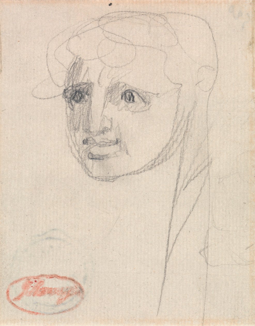 Tytön pää tekijältä George Romney