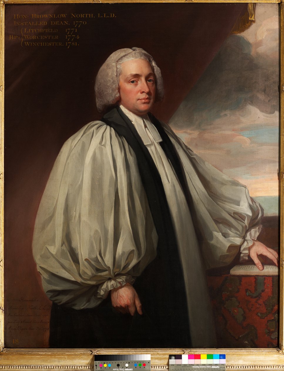 John Brownlow North (Canterburyn dekaani 1770-1771). tekijältä George Romney