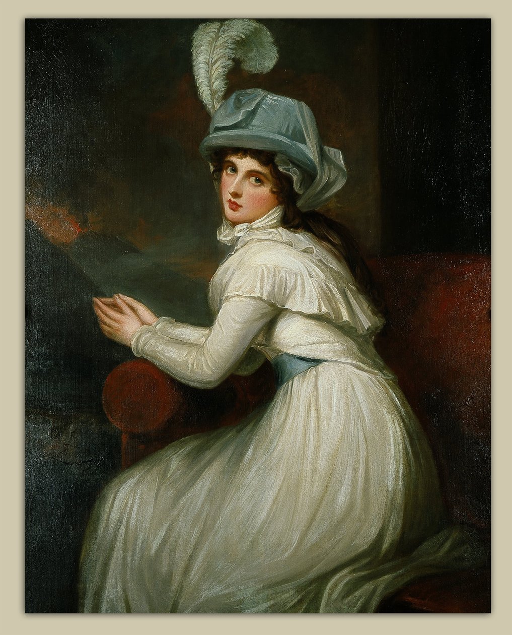 Lady Hamilton tekijältä George Romney