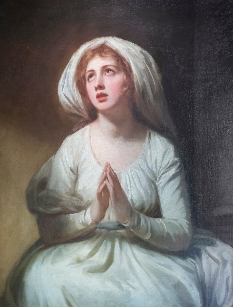 Lady Hamilton rukouksessa tekijältä George Romney