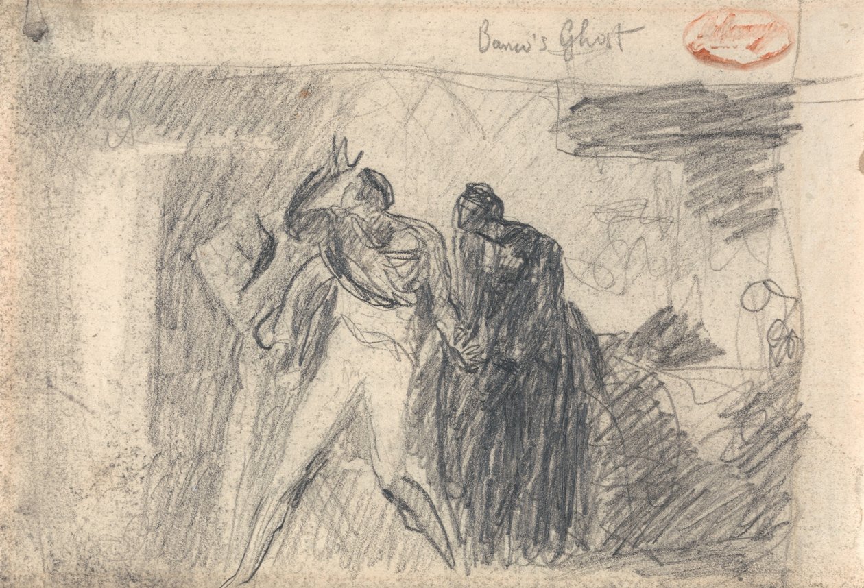 Macbeth: Juhla-aterian kohtaus tekijältä George Romney