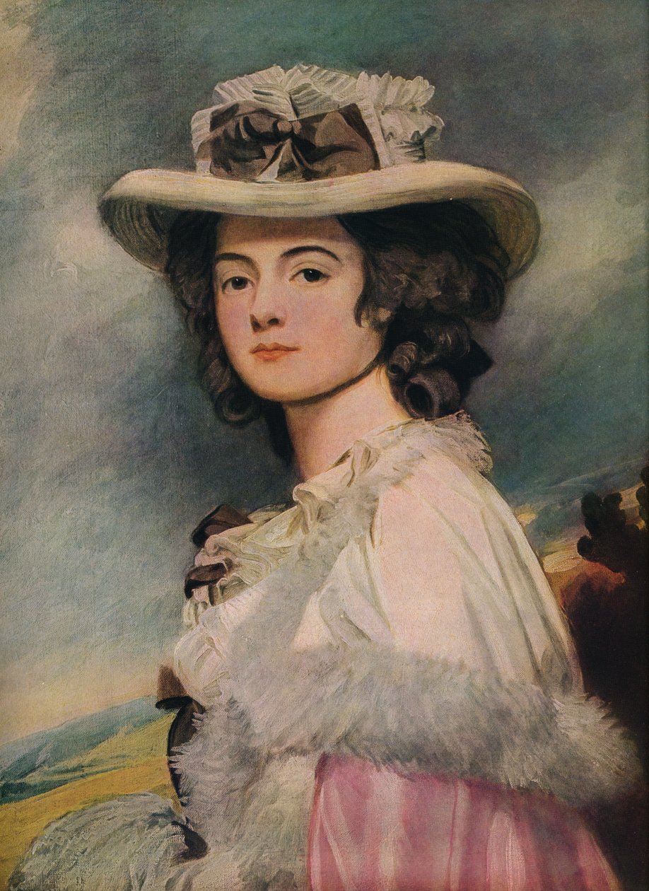 Rouva Davies Davenport, 1782-1784 tekijältä George Romney