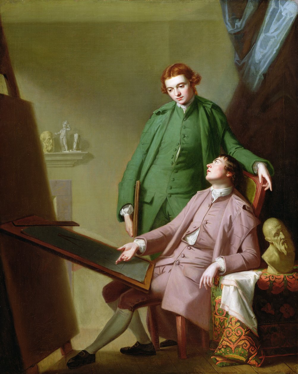 Peter ja James Romney tekijältä George Romney