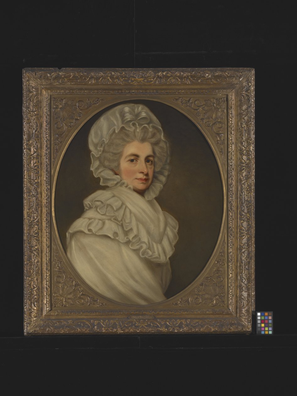 Muotokuva rouva Butlerista (Penelope Carwardine) (öljy kankaalle) tekijältä George Romney