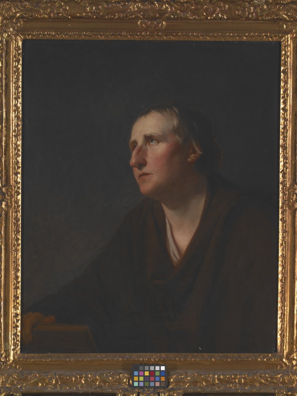 Pastori Richard Stablesin muotokuva (öljy kankaalle) tekijältä George Romney