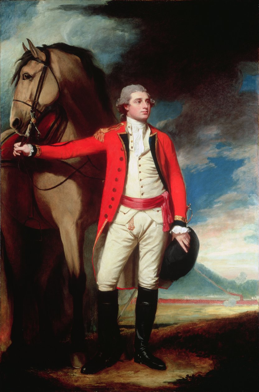 Majuri James Hartleyn muotokuva tekijältä George Romney