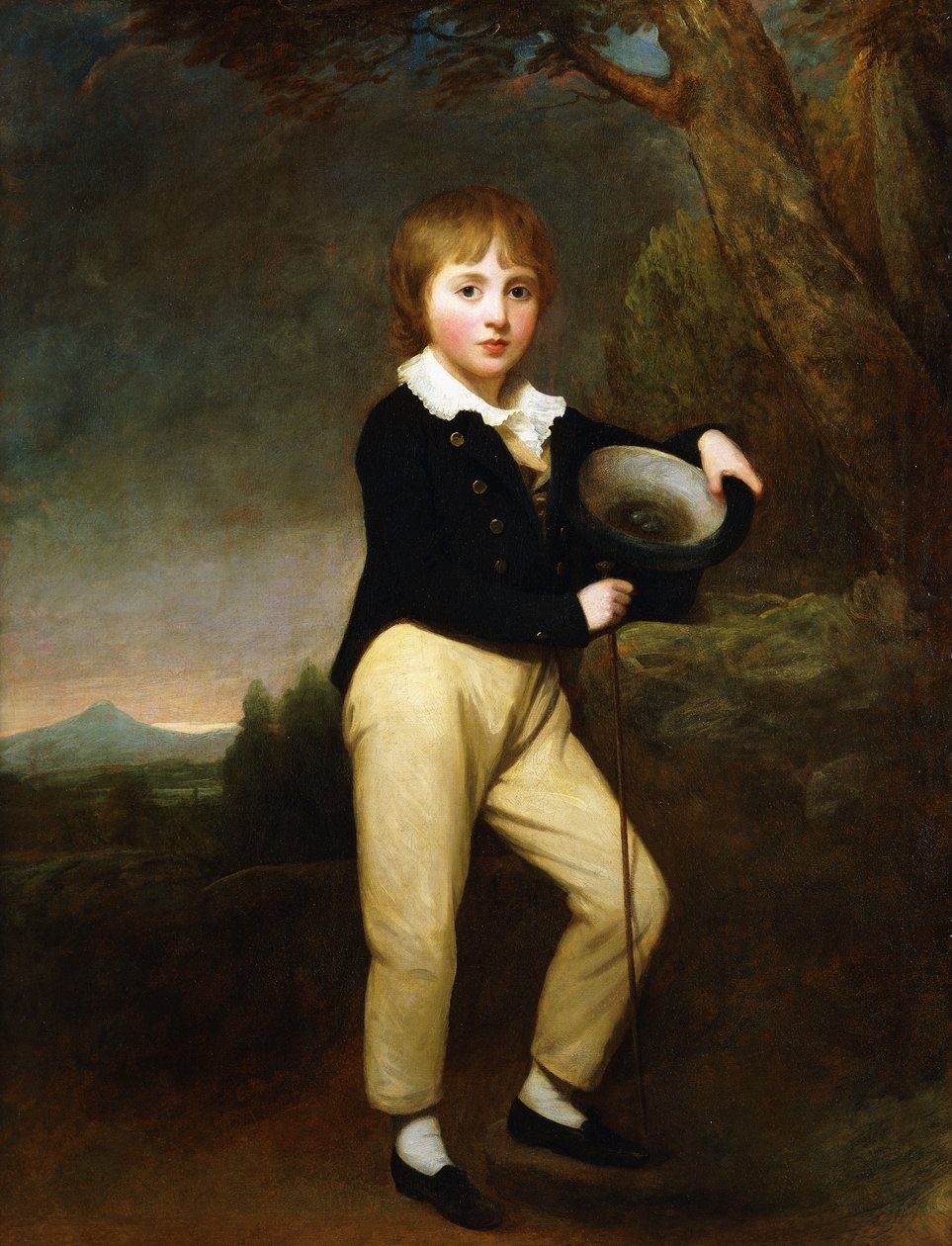 Mestari Bainesin muotokuva tekijältä George Romney
