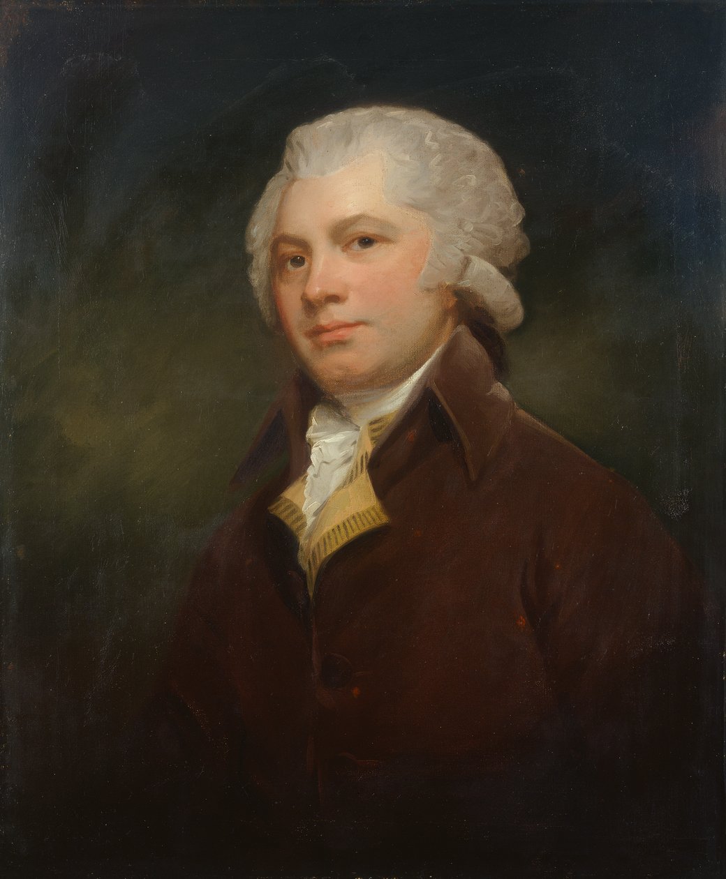 Mr Wildmanin muotokuva (öljy kankaalle) tekijältä George Romney