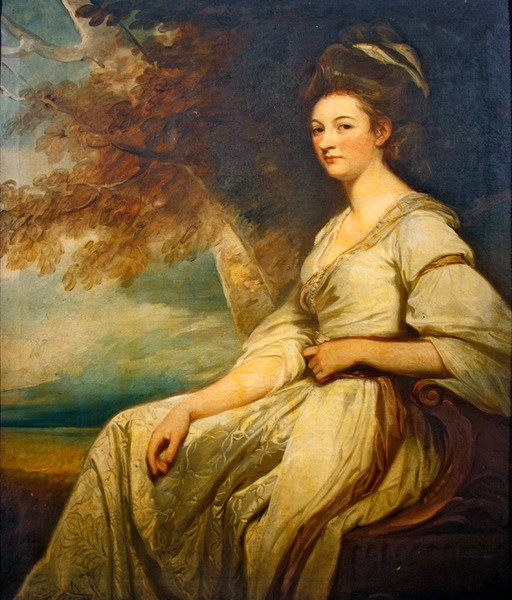 Rouva Beal Bonnellin muotokuva, n. 1779-1780 (öljy kankaalle) tekijältä George Romney