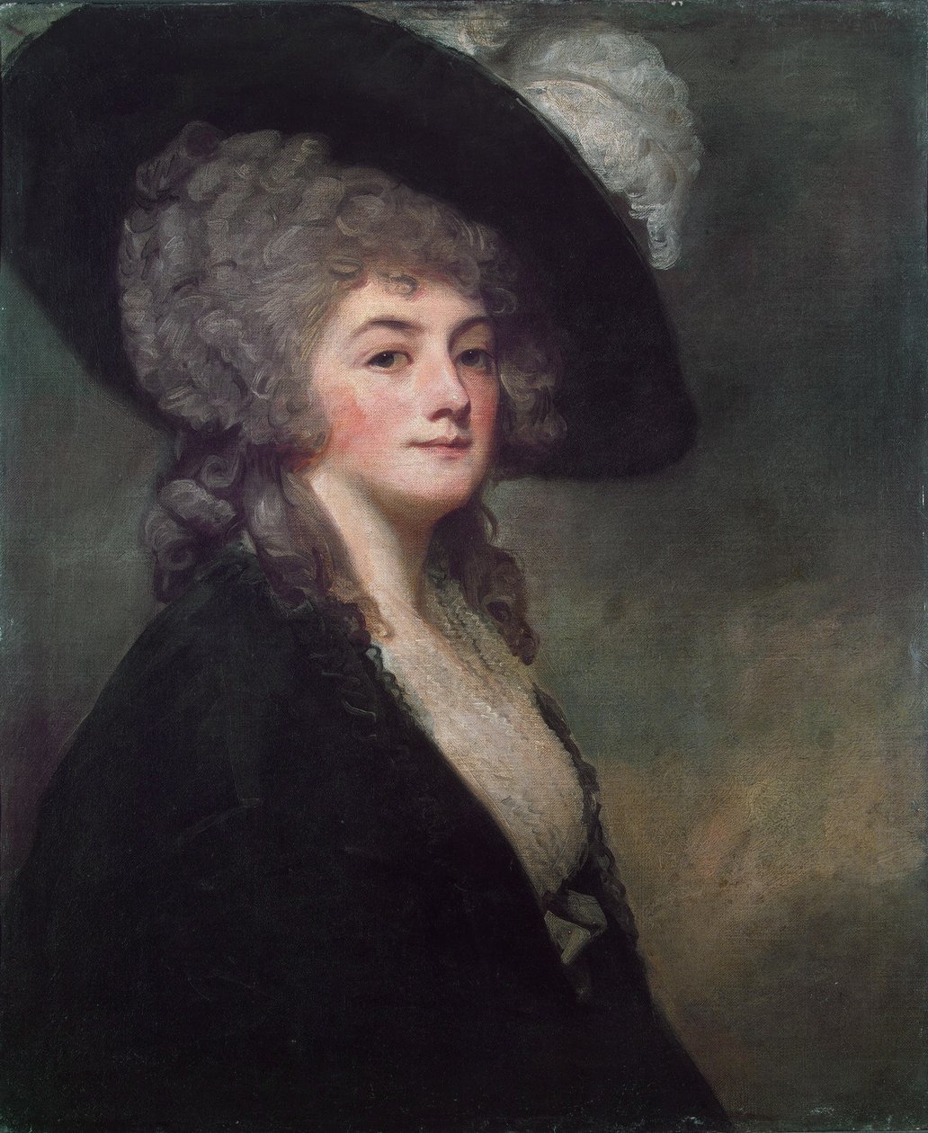 Rouva Harrit Greerin muotokuva tekijältä George Romney