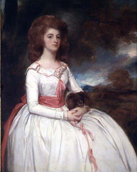 Rouva Moodyn muotokuva tekijältä George Romney