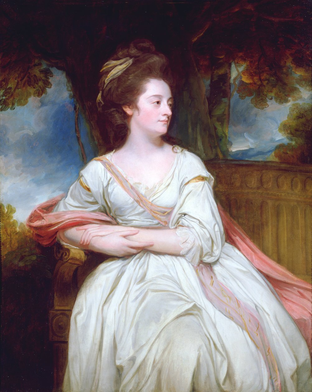 Rouva Northin muotokuva tekijältä George Romney