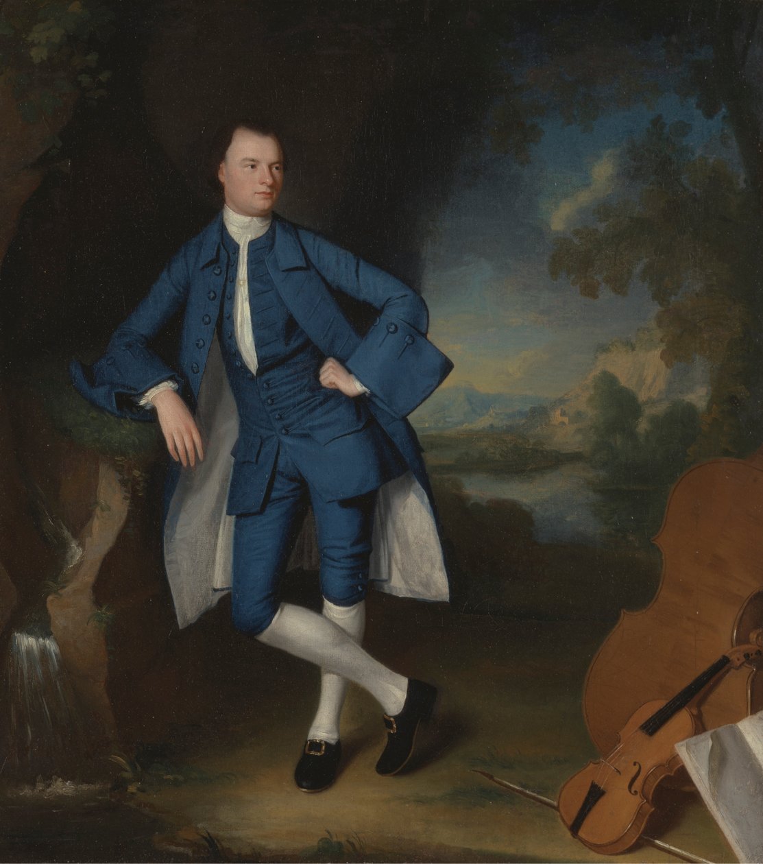 Miehen muotokuva tekijältä George Romney