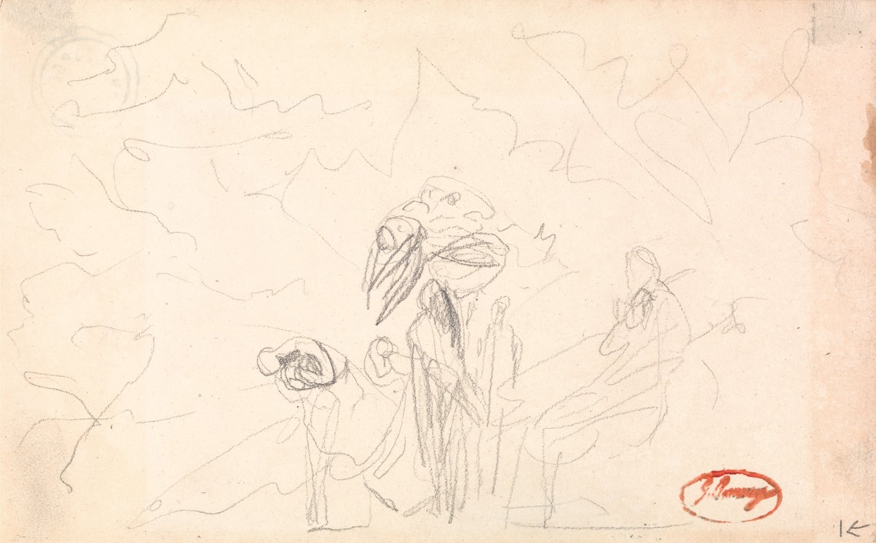 Mahdollisesti hahmojen ryhmä, jossa on lentäviä hahmoja tekijältä George Romney