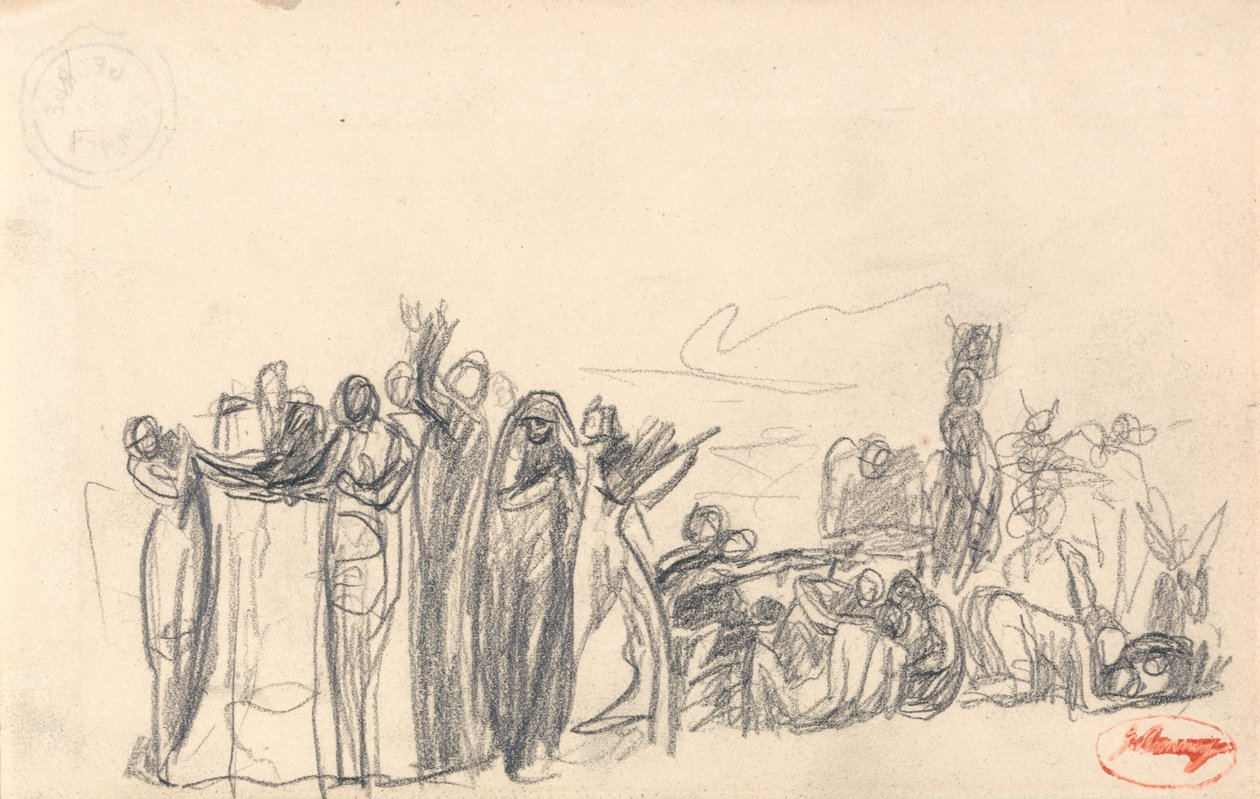 Mahdollisesti antidiluvialainen kohde tekijältä George Romney