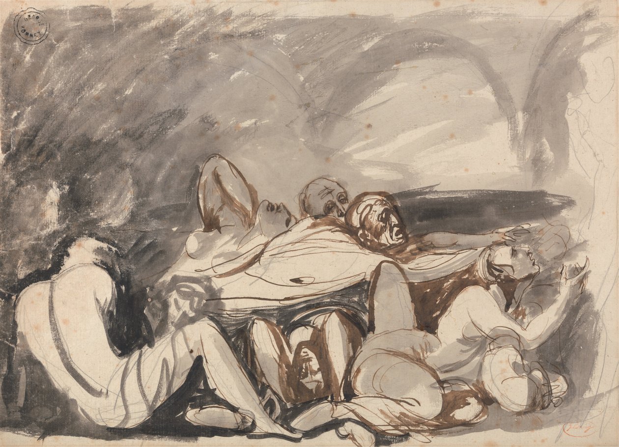 Vankilakohtaus tekijältä George Romney