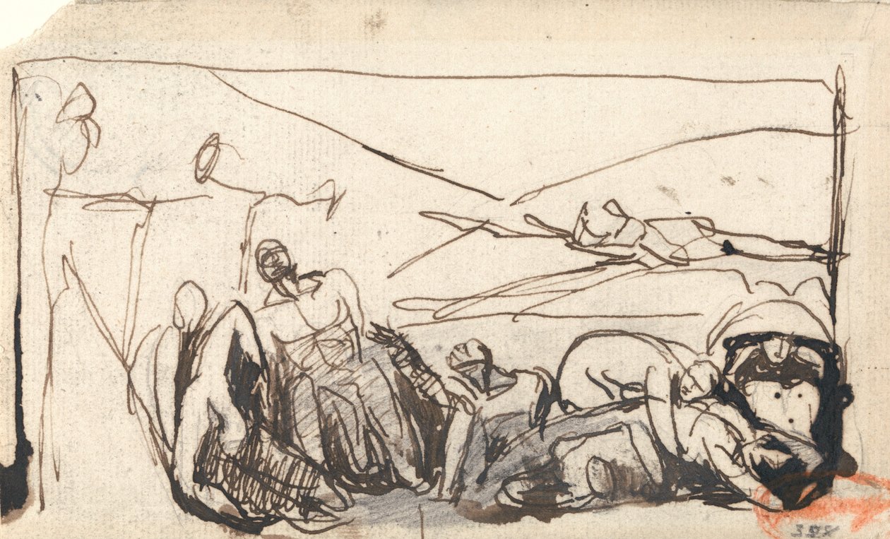 Vankilakohtaus tekijältä George Romney