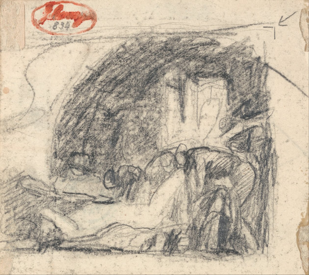 Vankilakohtaus tekijältä George Romney