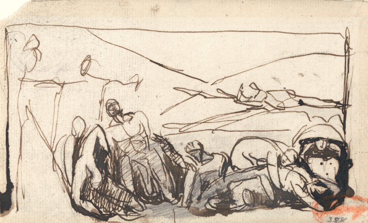 Vankilakohtaus tekijältä George Romney