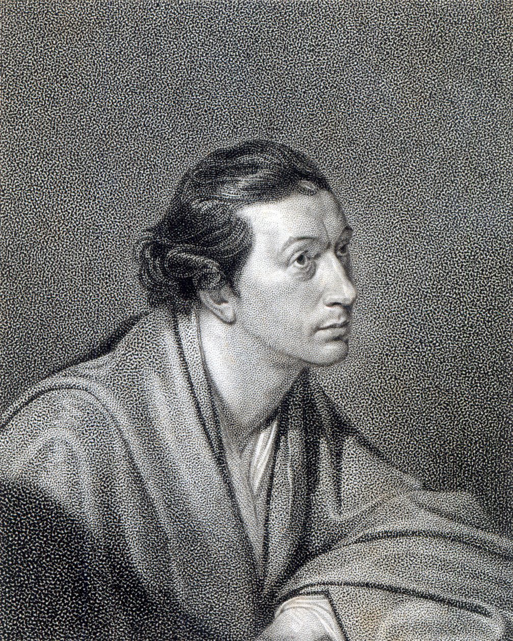 Richard Cumberland, kaiverrus James Hopwood tekijältä George Romney