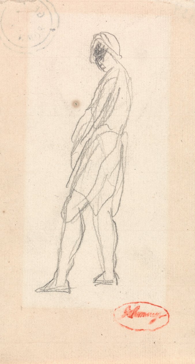 Seisova hahmo tekijältä George Romney