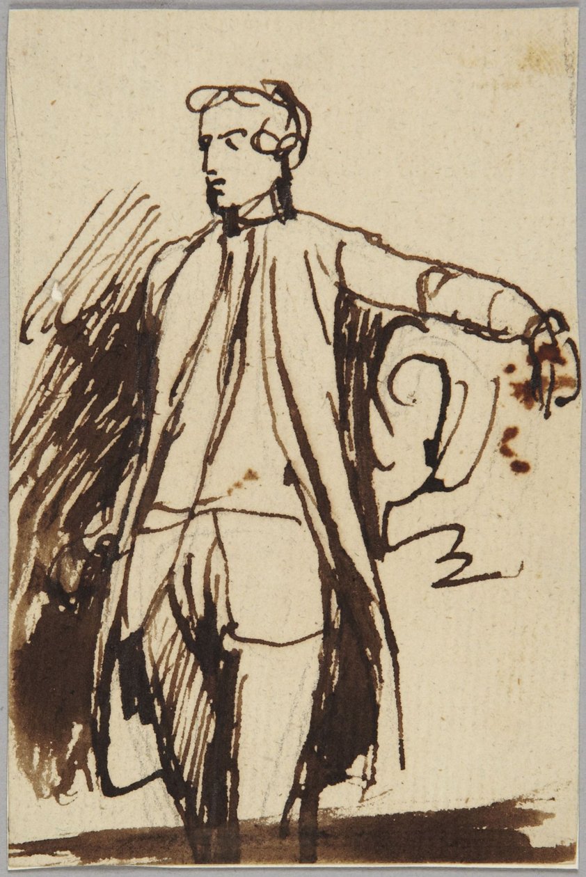 Seisova mieshahmo tekijältä George Romney