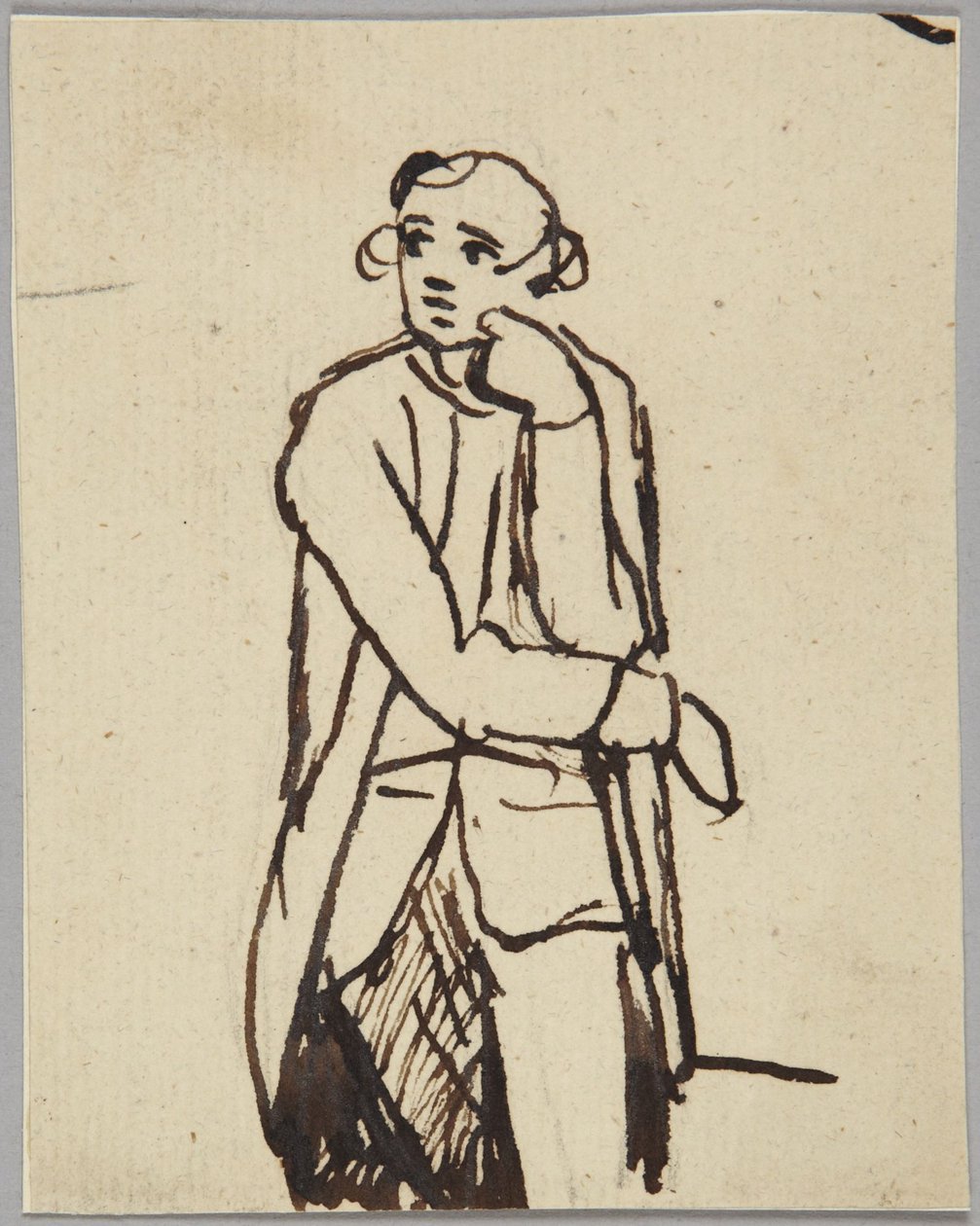 Seisova mieshahmo tekijältä George Romney