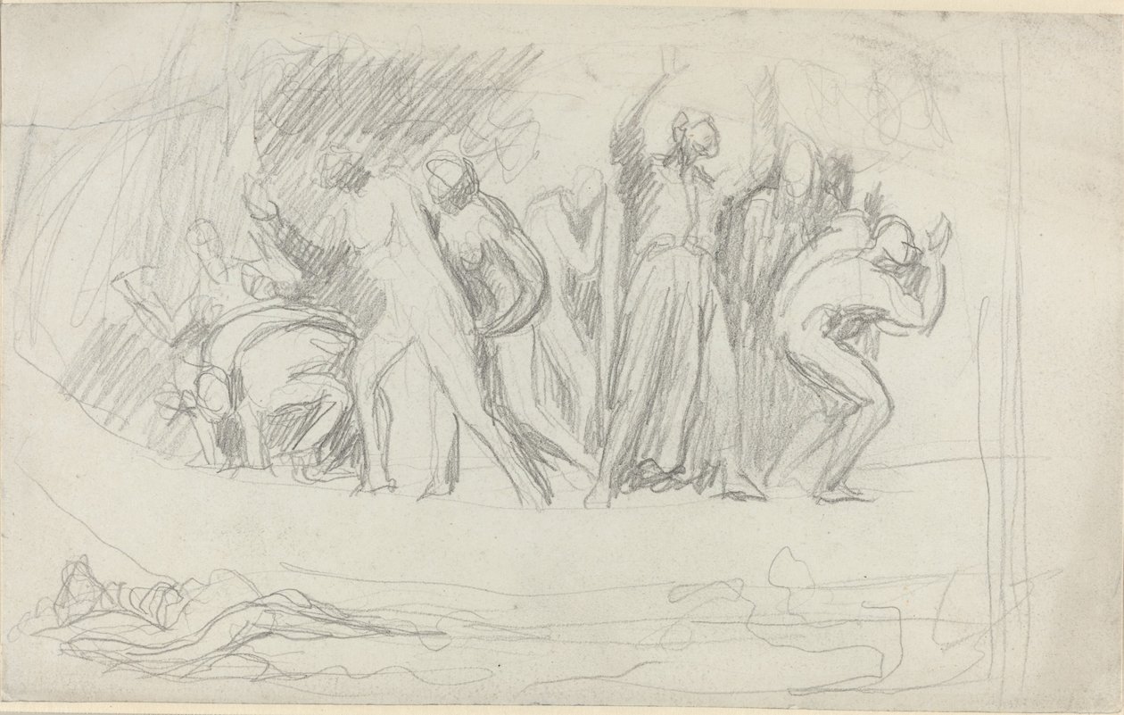 Tutkimus "The Deluge" tekijältä George Romney