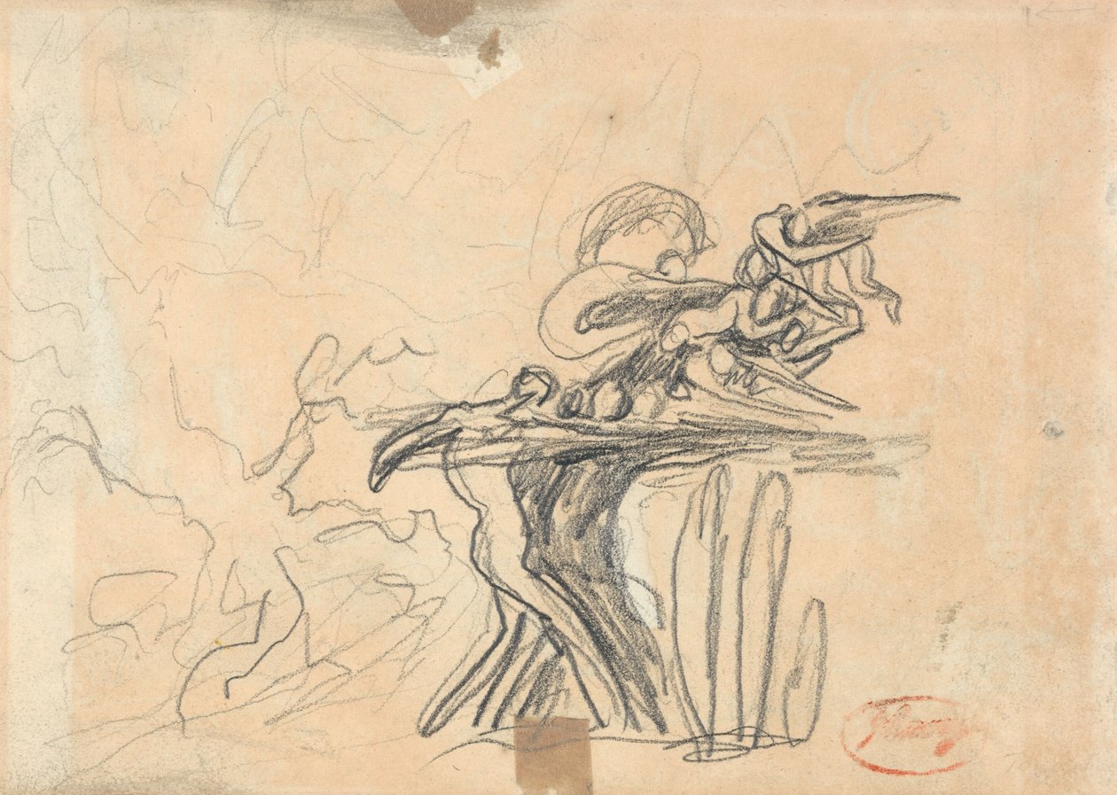 Tutkimus demoneista teoksessa ”Kristuksen kiusaus” tekijältä George Romney