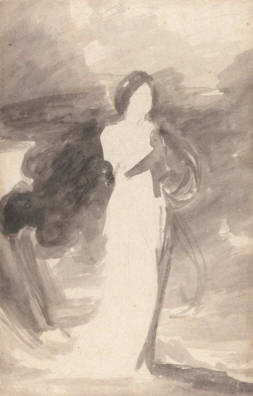 Tutkimus seisovasta naisesta tekijältä George Romney