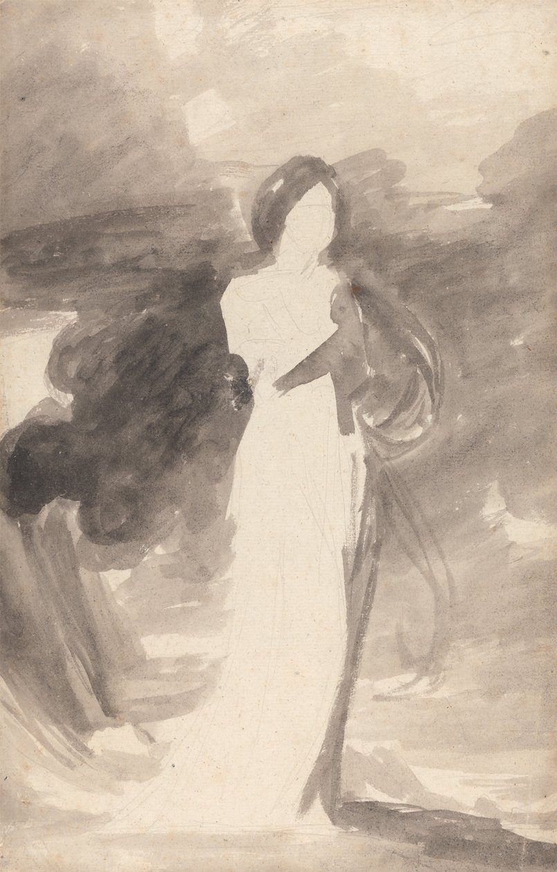 Tutkimus seisovasta naisesta tekijältä George Romney