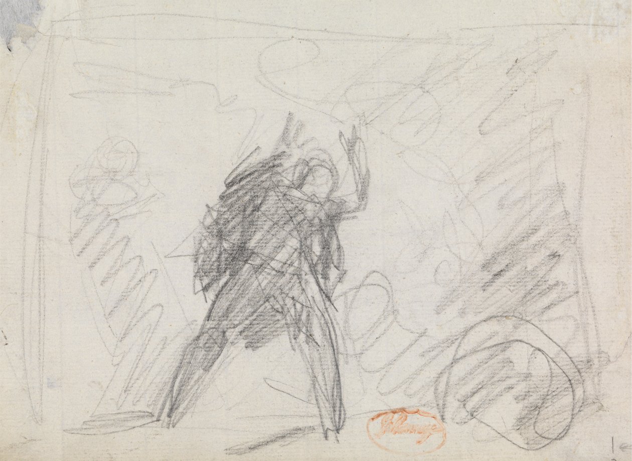 Tutkimus seisovasta hahmosta tekijältä George Romney