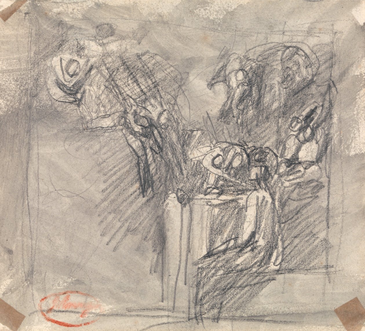 Kristuksen kiusaus tekijältä George Romney