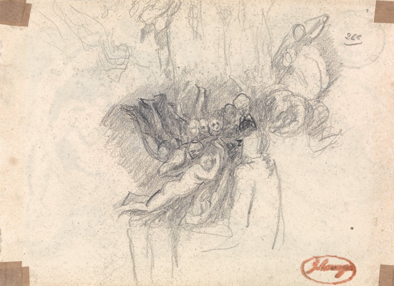 Kristuksen kiusaus tekijältä George Romney