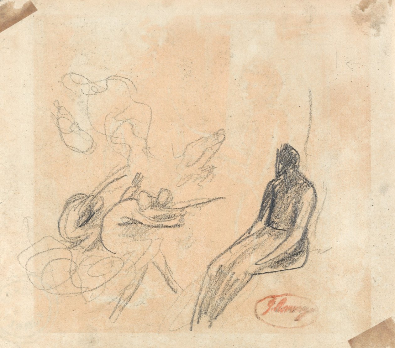 Kristuksen kiusaus tekijältä George Romney