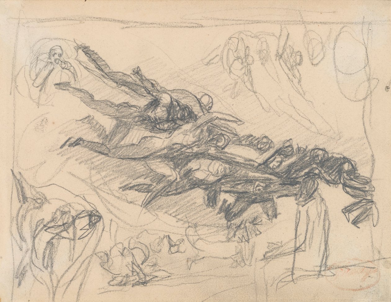 Kristuksen kiusaus tekijältä George Romney