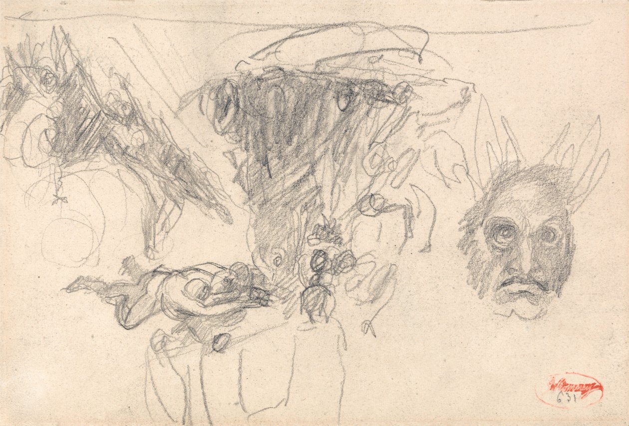 Kristuksen kiusaus tekijältä George Romney