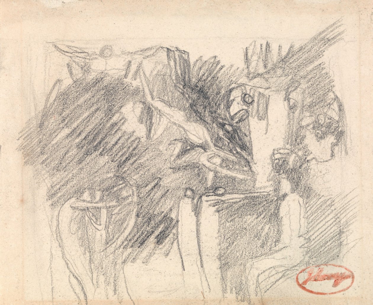 Kristuksen kiusaus tekijältä George Romney