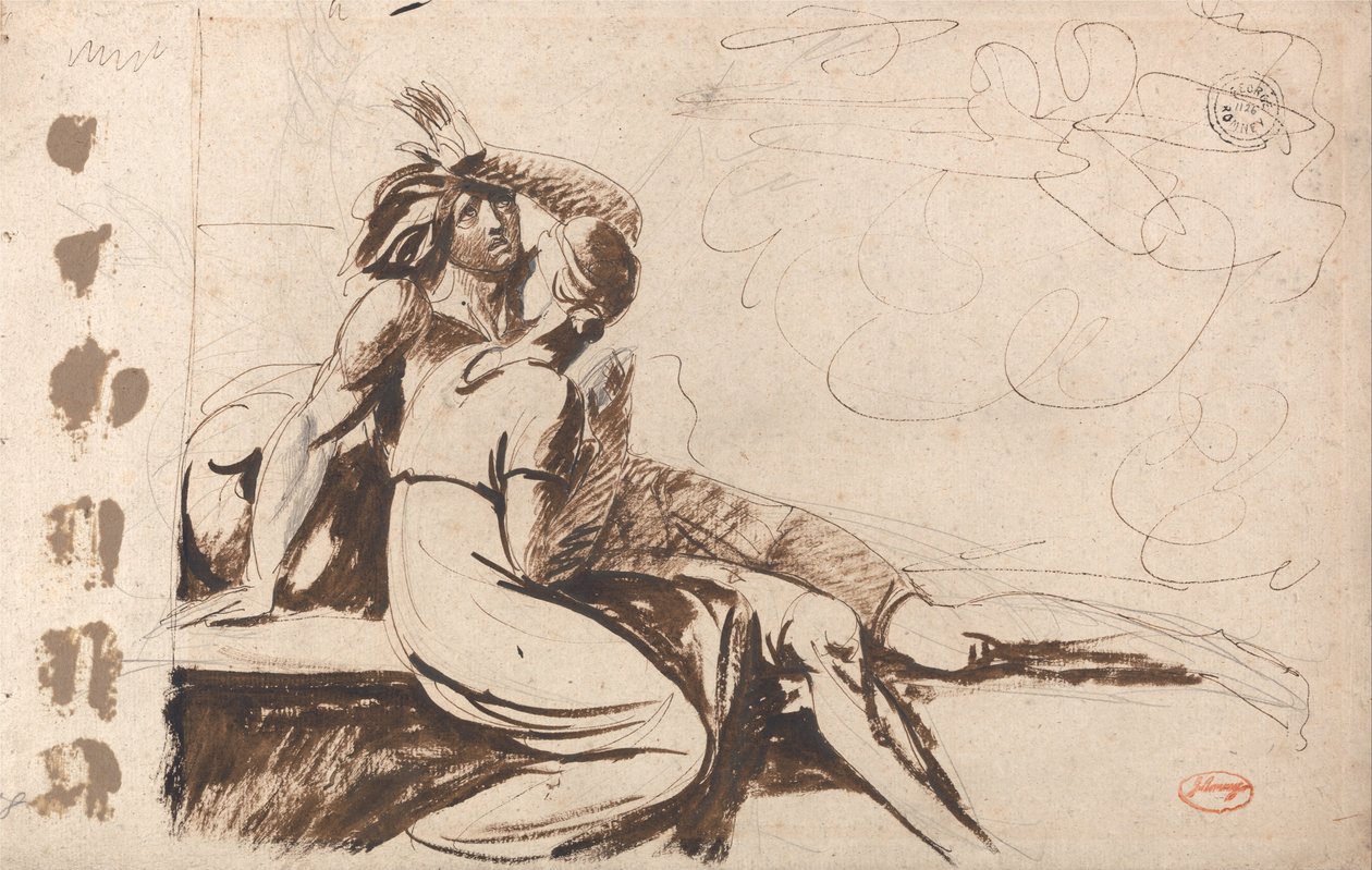 Kaksi rakastajaa (Mies herää unesta) tekijältä George Romney